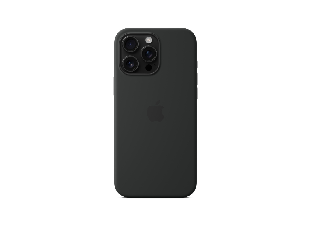iPhone 16 Pro Max Silicone Case with MagSafe – Black iPhone 16 Pro Max Silicone Case with MagSafe – Black